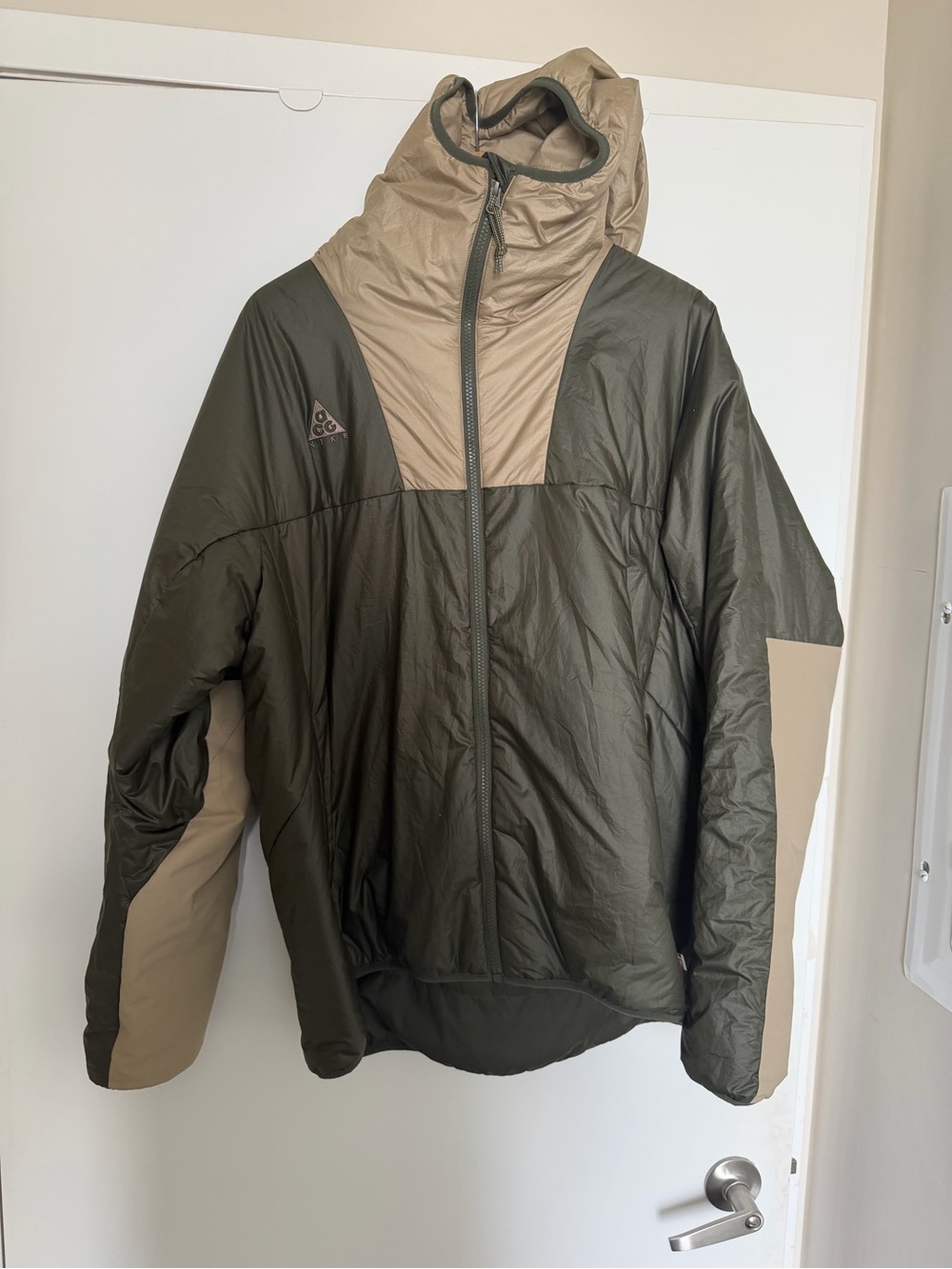 ACG NIKE Jacket- Olive & Tan